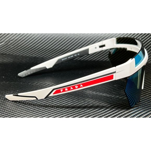 Prada Matte Men's White Sunglasses - Picture 3 of 4